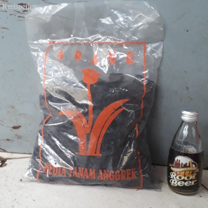 

media tanam arang, media tanam anggrek, arang kayu 500 gram murah