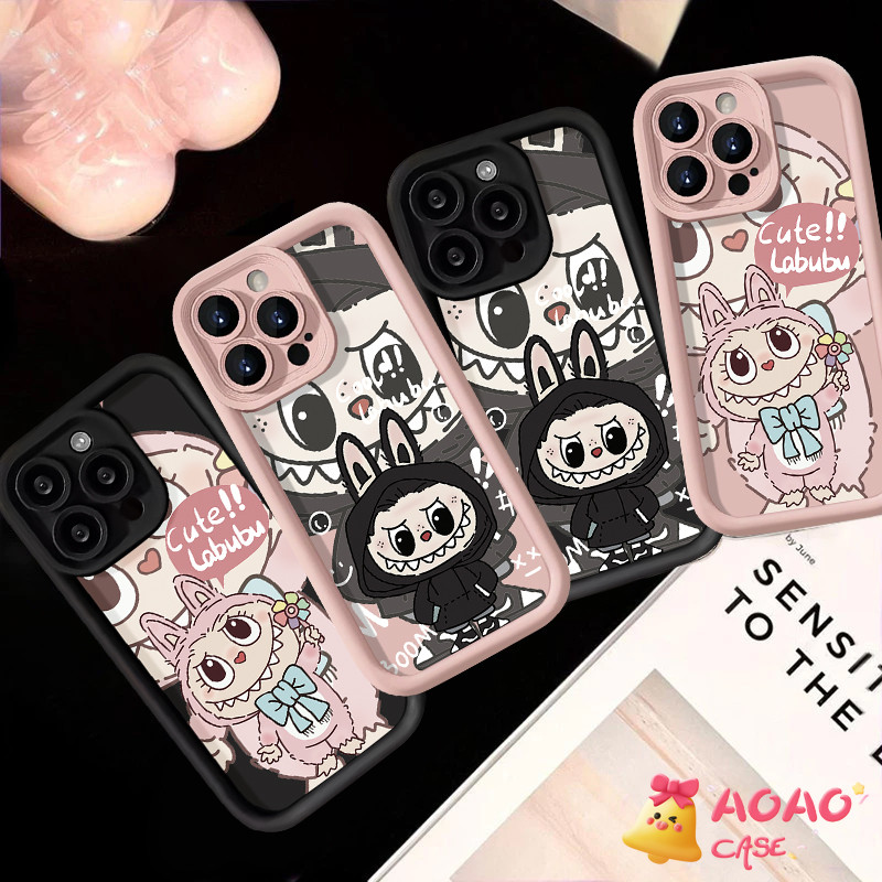 Case HP Untuk IPhone 11 15 13 12 14 Pro Max 7Plus 8Plus XR X XS Max 6S 8 7 6 15 Plus SE 2020 Kartun 