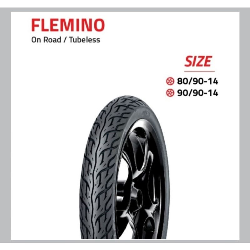 ban luar tubeless 80/90-14 , 90/90-14 fdr flemmino