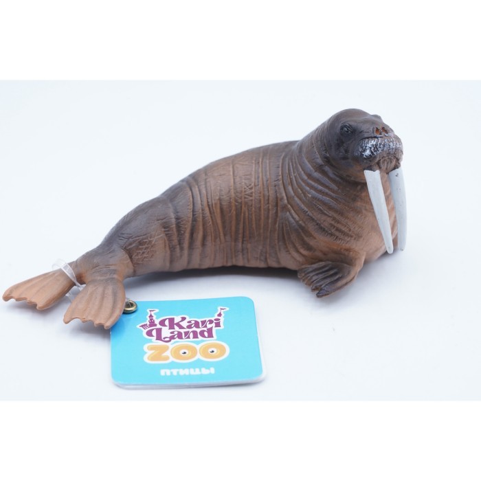 KORI Walrus Anjing Laut Dugong Mainan Figure Binatang Miniature Hewan Animal Figurine Pajangan Actio