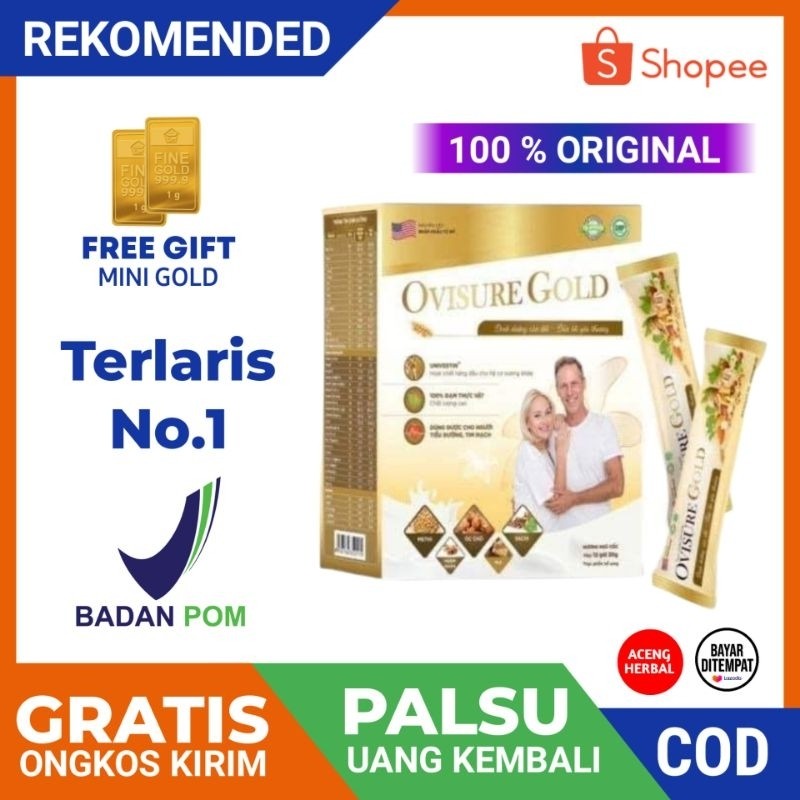 

OVISURE GOLD SUSU VITAMIN TULANG DAN SENDI NYERI OTOT ASTEOPOROSIS OSTEOARTHRITIS .