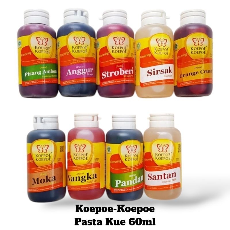 

PASTA DAN PEWARNA MAKANAN KOEPOE-KOEPOE 60ML