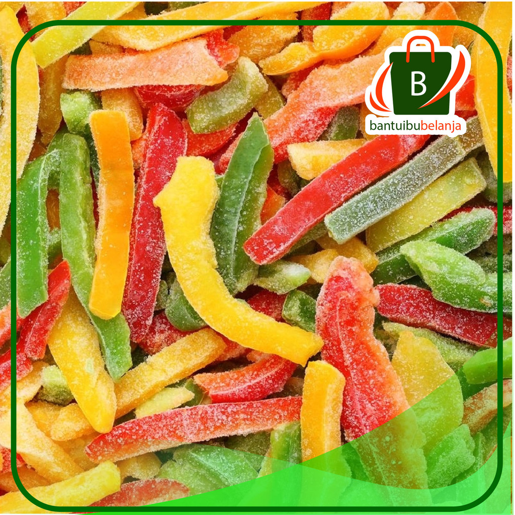 

Paprika Slice (Frozen) per 250gr