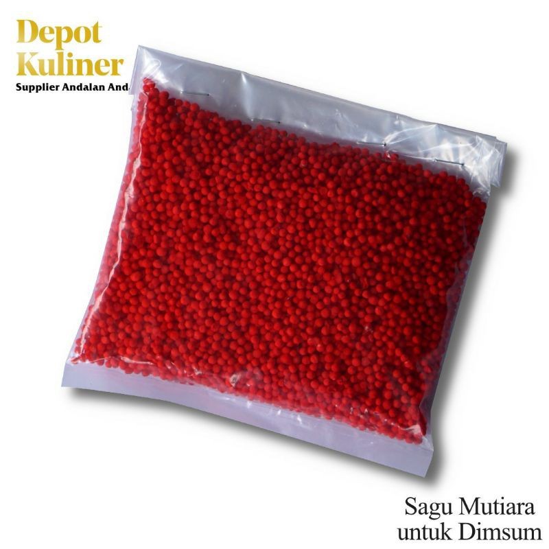 

Sagu Mutiara Topping Dimsum Siomay / Sagu Mata Ikan Afif Dimsum
