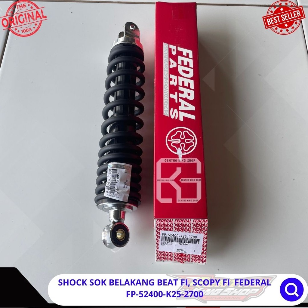 SHOCK SOK BELAKANG BEAT FI SCOPY FI FEDERAL FP-52400-K25-2700