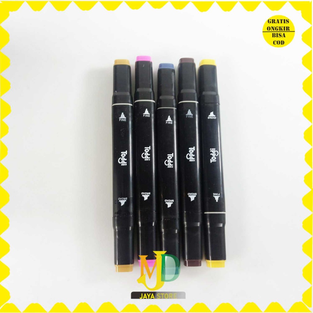 

Toddi Spidol Dual Side Fine Art Marker 30 Color - T30