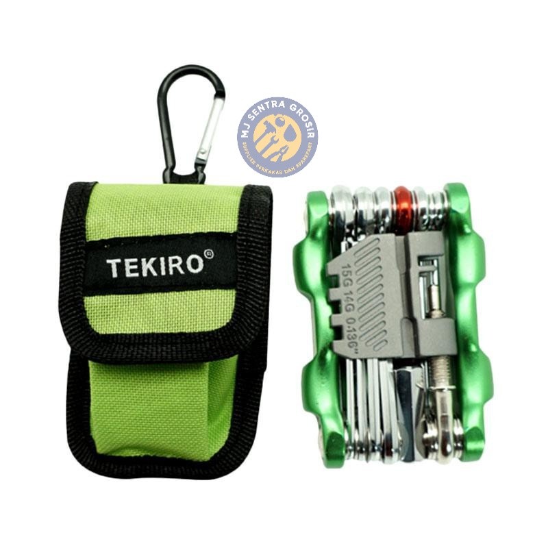 .TEKIRO KUNCI SEPEDA SET 15 PCS /KUNCI L SEPEDA / TOOLS - ALAT PERKAKAS ORIGINAL PRODUC