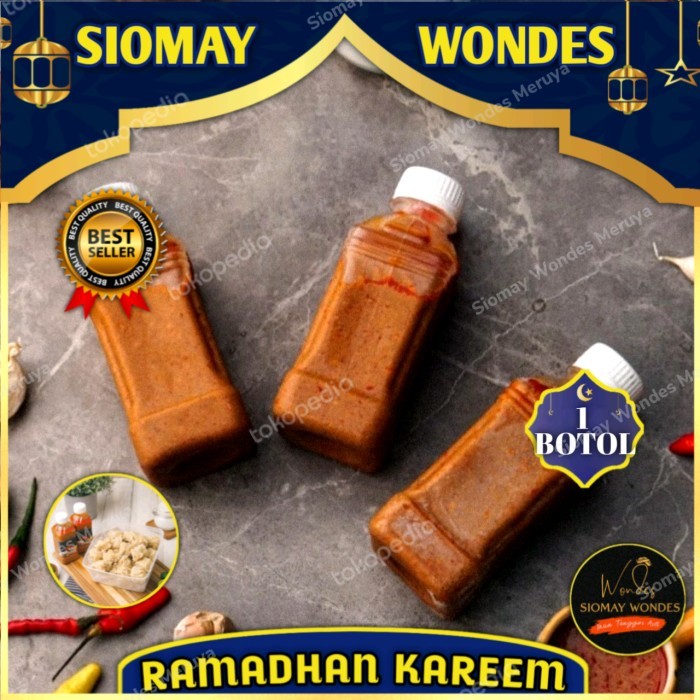 

New[Promo] Sambal/Bumbu kacang Siomay isi 250ml Frozen