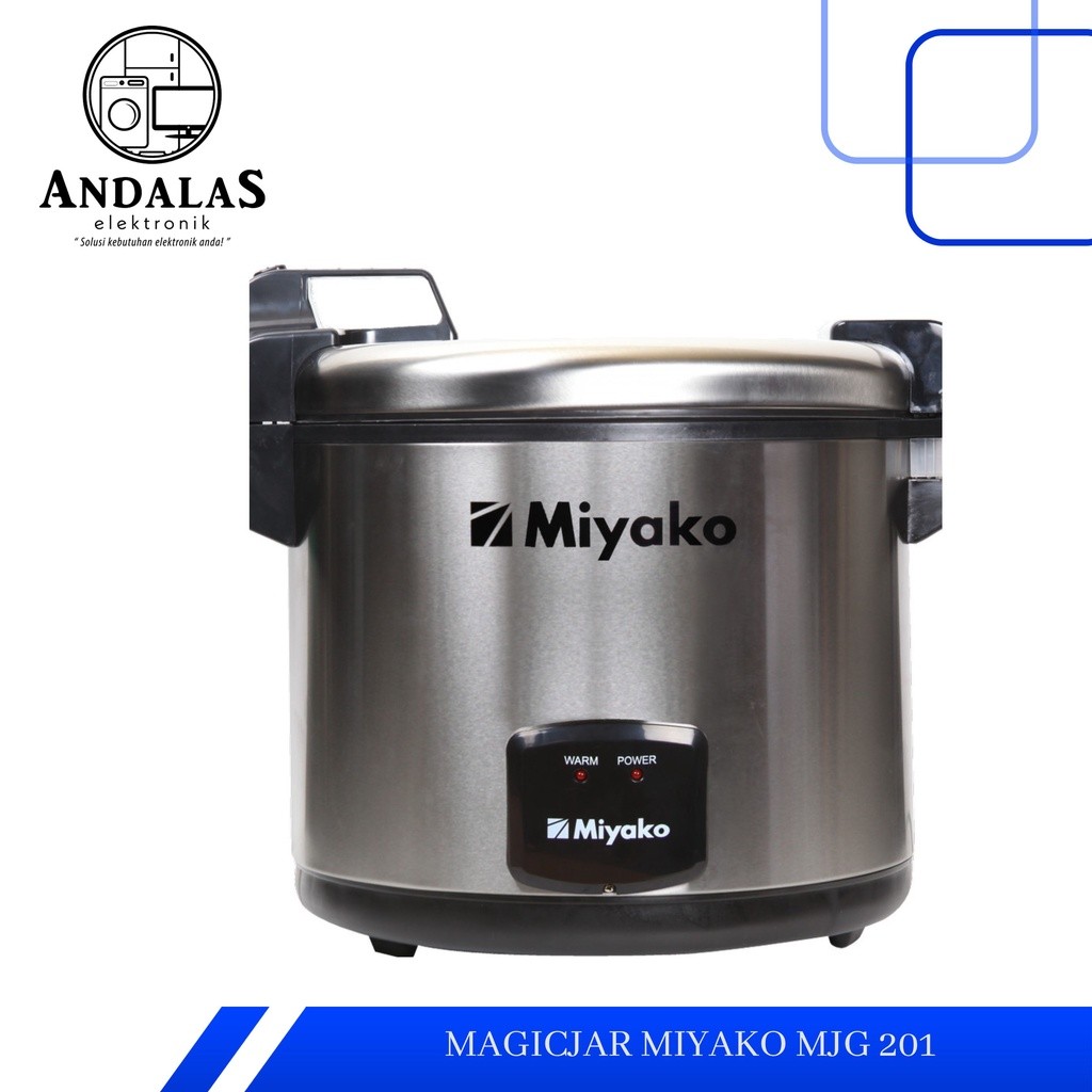 MAGIC JAR / PENGHANGAT NASI MIYAKO MJG-201 / MJG 201 / MJG201 [20 LITER] (GARANSI RESMI)