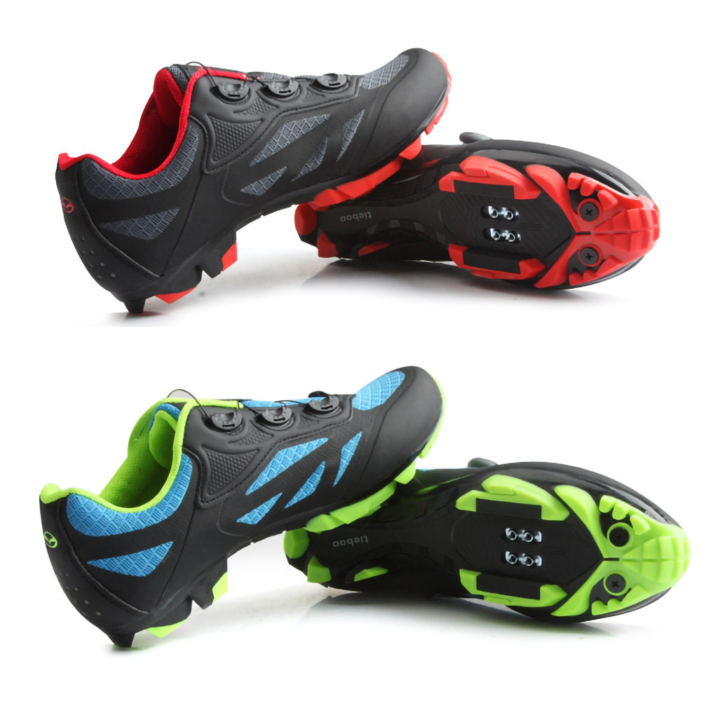 New Shoes Breathable MTB Mountain Bike Shoes Bicycle RacingTriathlon Self-Locking Bike Sneakers