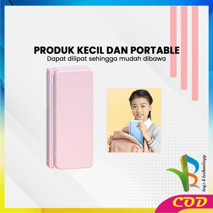 

RB-A73 Tempat Pensil 2IN1 Multifungsi dengan Tatakan Buku dan Papan - A73, Biru
