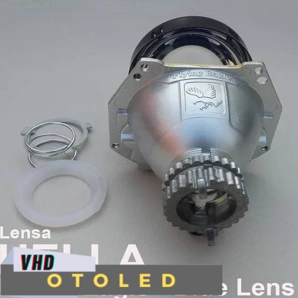 Lensa Biru Projector Bluelens Projie Vahid Hella Flying Eagle 3 inchi