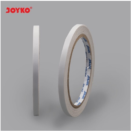 

Double Sided Tape Perekat 2 Sisi Joyko 6 Mm X 15 Yard