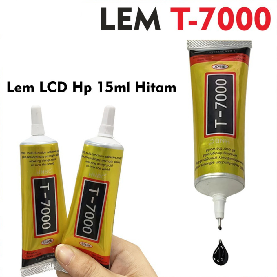 

PROMO!! COD F410LEM HITAM LCD T 7000 SERBAGUNA LEM TOUCHSCREEN LEM TOUCHSCREEN T7000