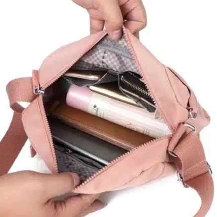 PROMO - Tas  GUDIKA 5125 Selempang Import Batam/tas wanita/tas branded - pink