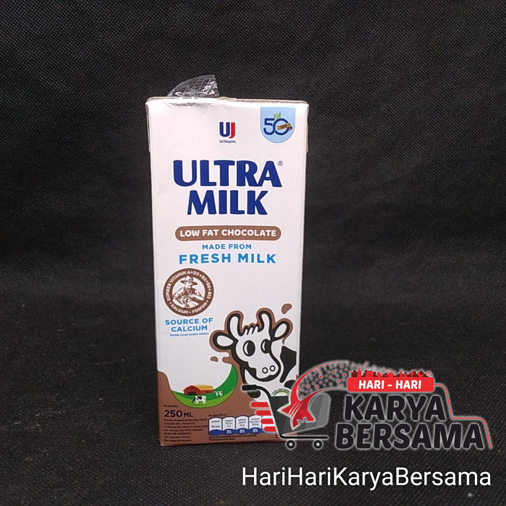 

SUSU CAIR ULTRA MILK LOW FAT COKLAT UHT 250ML