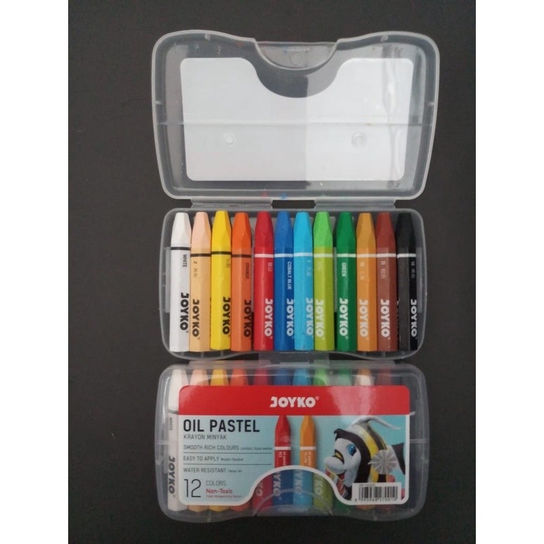 

Krayon Minyak Oil Pastel Joyko Op-12Chc