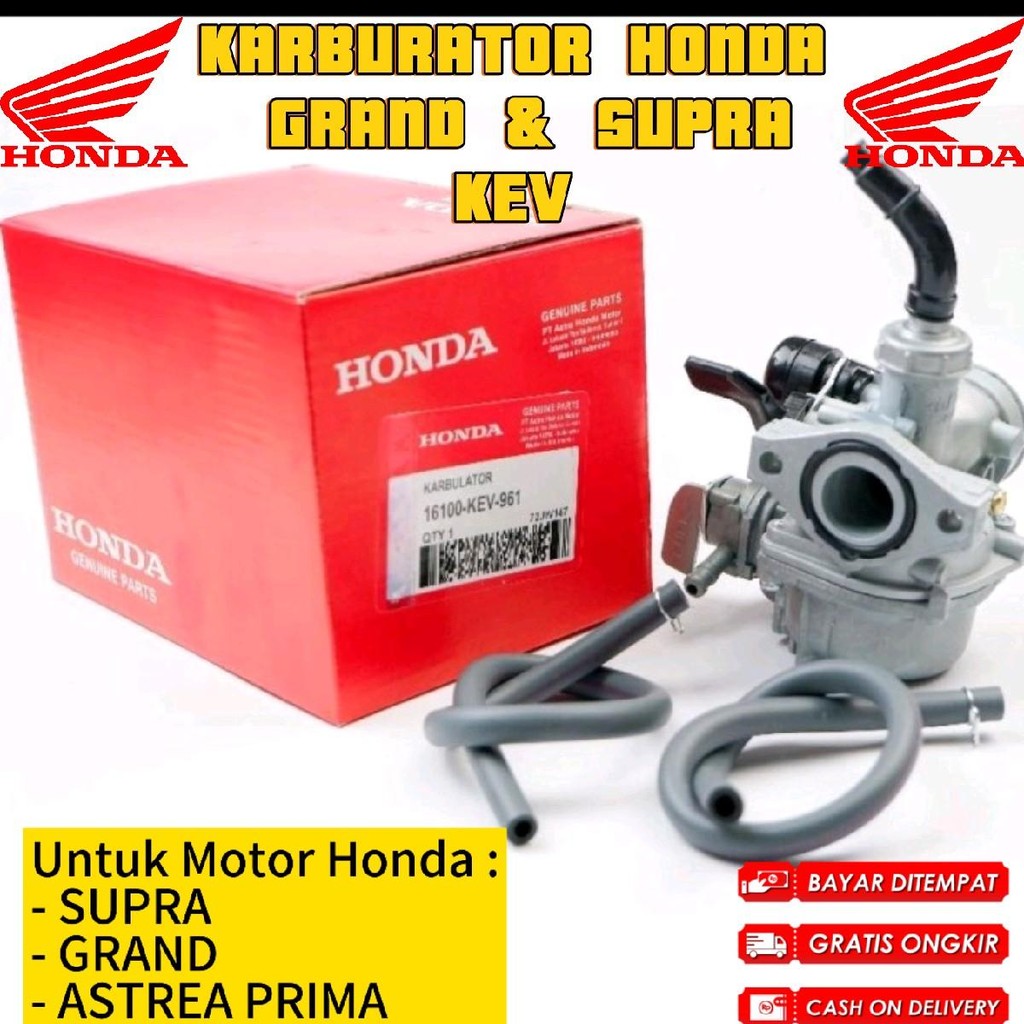 karburator honda grand supra astrea prima - karbu supra KEV part sepeda motor