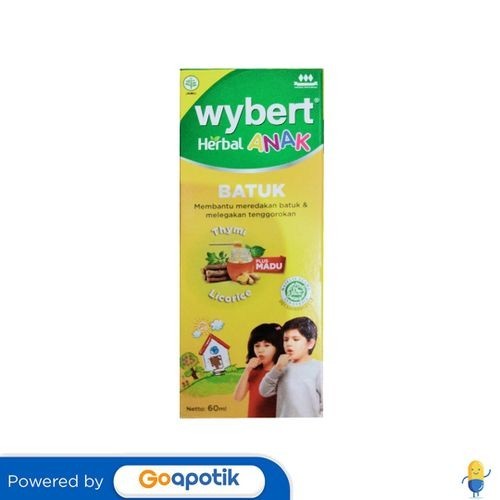 

Wybert Herbal Anak Batuk 60 Ml Botol