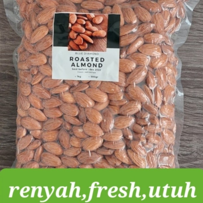 

Best Seller roasted almond kacang almond panggang 250gr
