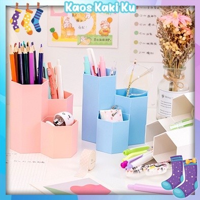 

Kotak Pensil Organizer 3 Layer Tempat Pensil 3 Slot 3 in 1