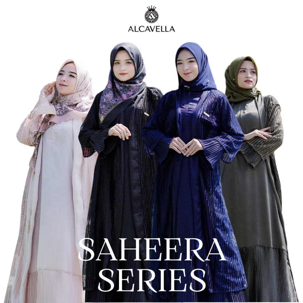 ALCAVELLA FASHION - SAHEERA DRESS | GAMIS WANITA | DRESS MUSLIM | GAMIS MEWAH | GAMIS WANITA DEWASA 