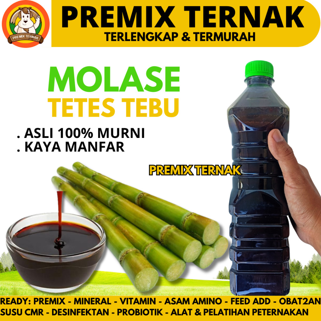 

MOLASE TETES TEBU 1 KG - Tetes Tebu Molasses Berkualitas VICTORY JPN