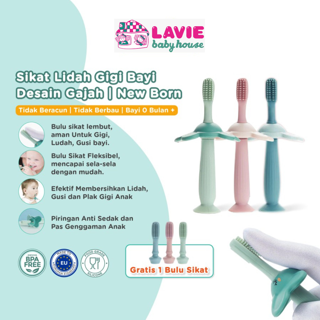 KUB - Elephant Children Toothbrush