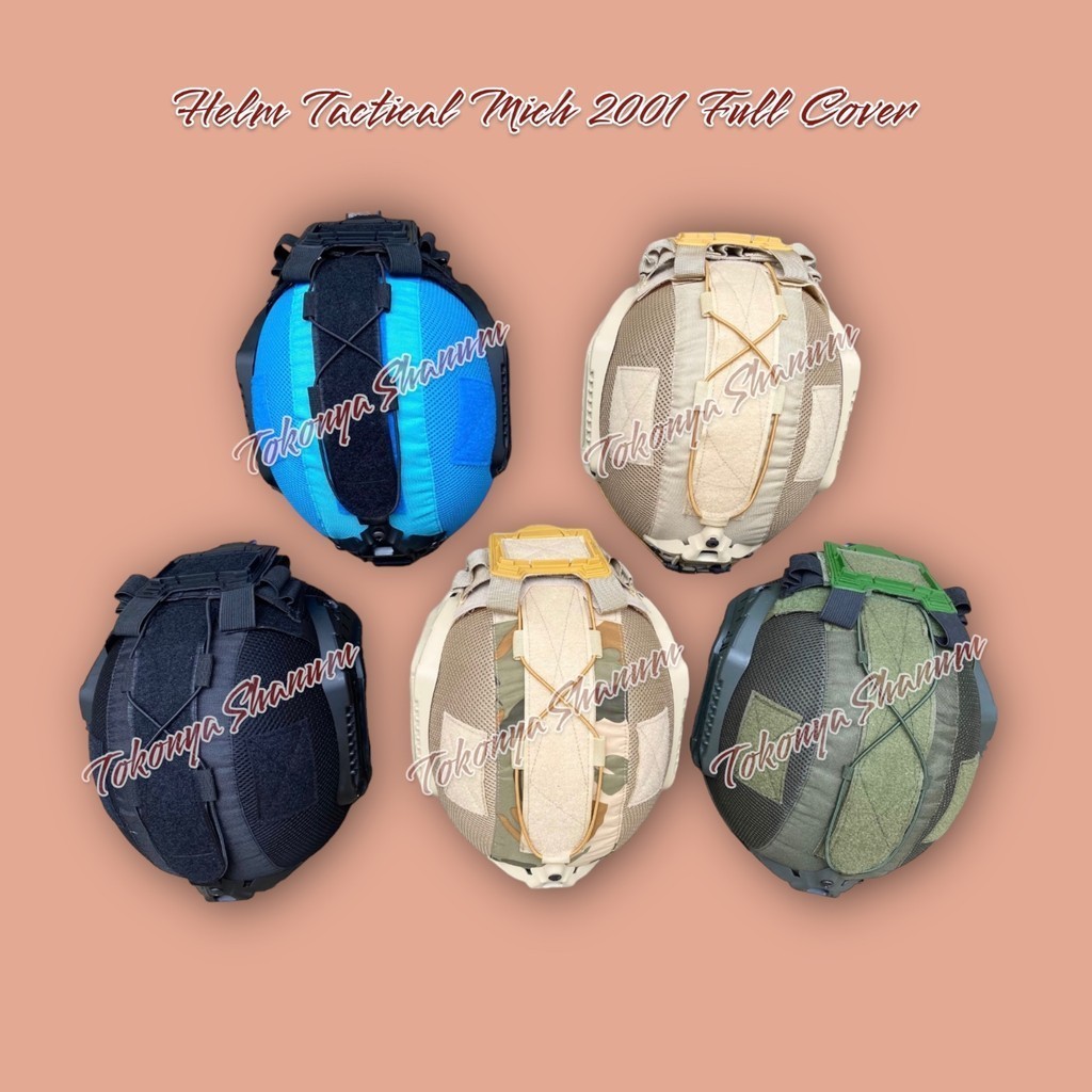 HELM MICH 2001 HITAM Helm tactical Mich 2001 / helmet tactical / helem tactical full cover mich 2001