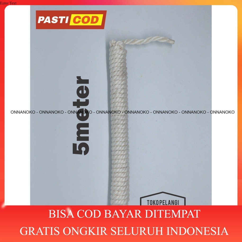 

[COD] Tali Serat Pramuka Panjang 3meter Murah [ONNANOKO]