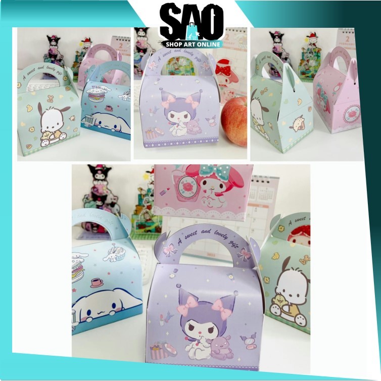 

SAO - 6457 Paper Bag Souvenir Pesta / Goodie Bag Snack Motif Karakter