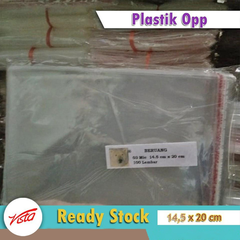 

Plastik OPP 14,5 x 20 cm, Undangan & Souvenir
