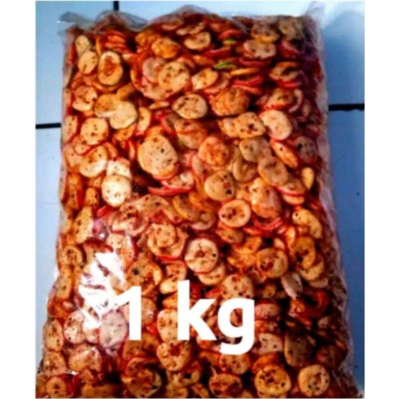 

Seblak kering seblak kemplang extra pedas daun jeruk 1000 gram/ 1kg