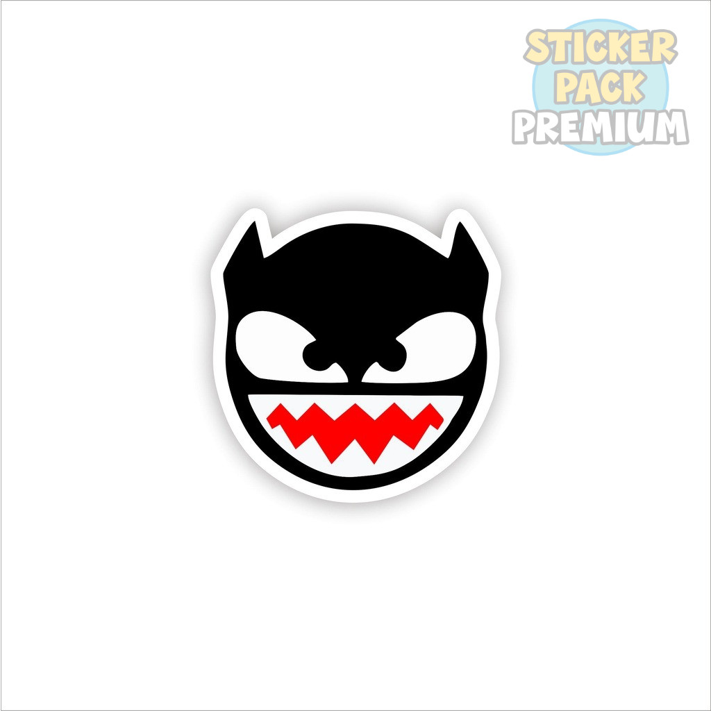 Stiker Sticker TDH Distro Black red blue Brand Case Phone logo Band Aesthetic Grosir Murah Pop Art C