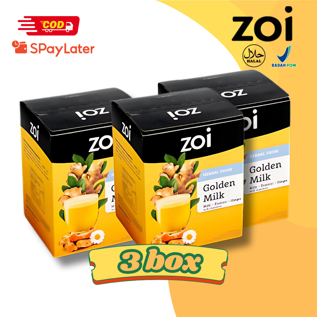 

[PAKET 30 SACHET] ZOI GOLDEN MILK Herbal Lengkap untuk Vitalitas dan Kesehatan Tubuh dan Jantung