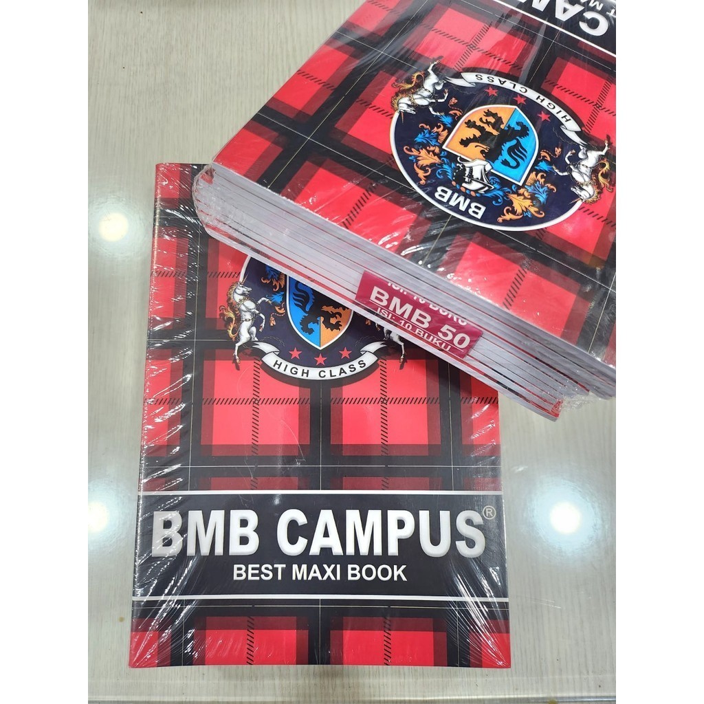 

JAMIN MURAH !!!Buku Tulis Campus 50 Lembar -Boxy - per pack - isi 10 Buku(BISA LANGSUNG ORDER)