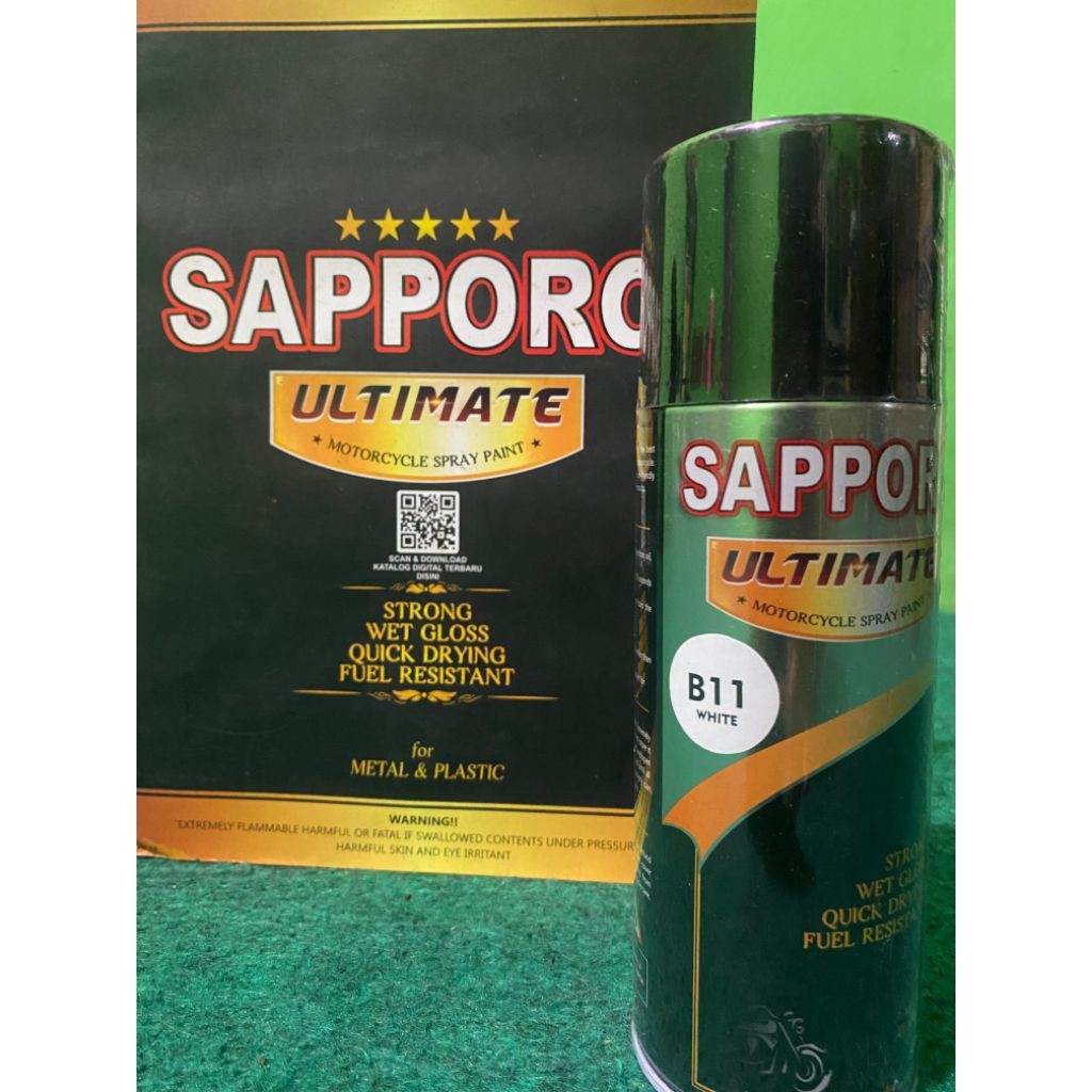 

PILOX SAPPORO ULTIMATE WARNA PUTIH GLOSSY (WHITE B11)CO