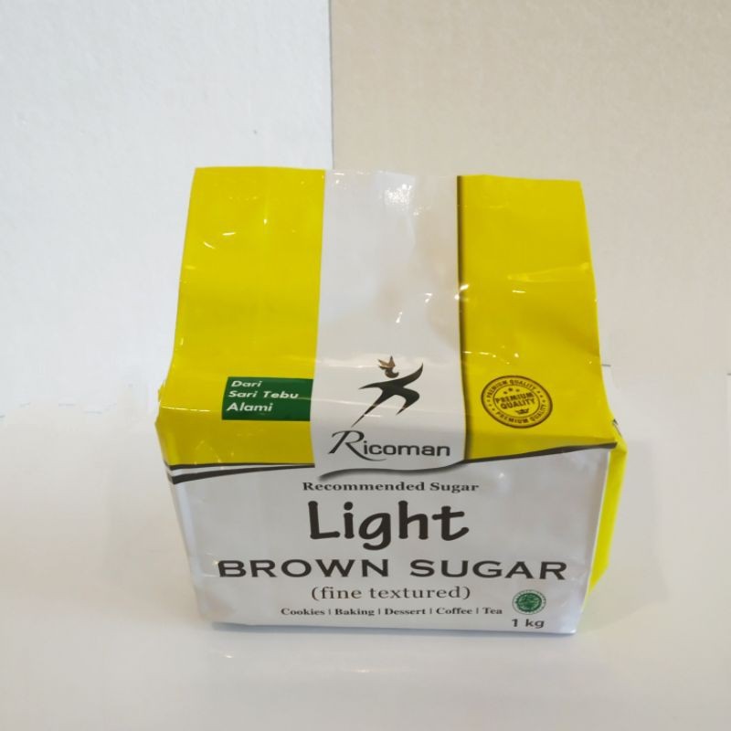 

Ricoman Light Brown Sugar 1kg