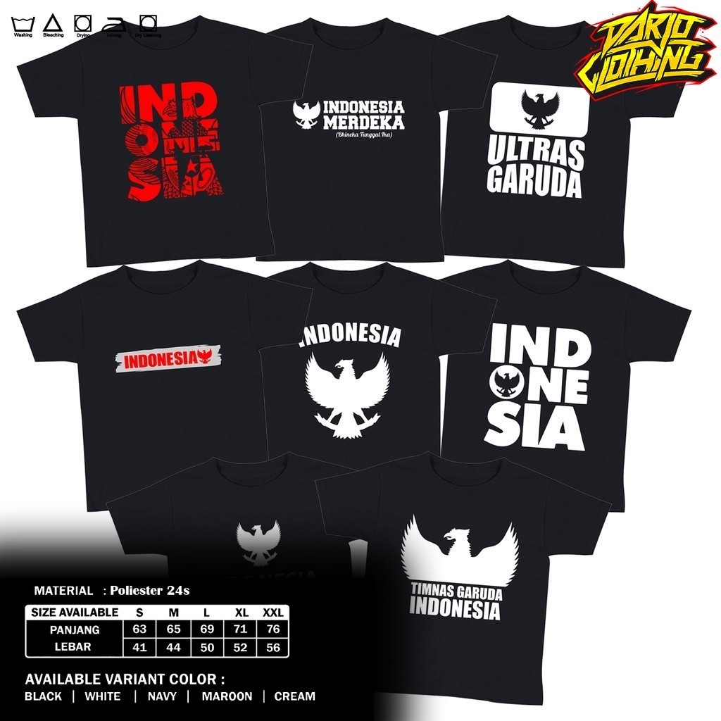 Kaos Timnas Indonesia Kaos Timnas Garuda Kaos Couple Anak Timnas Garuda Indonesia