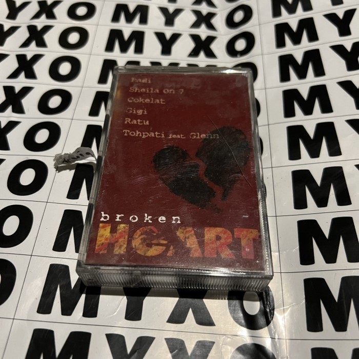 KASET PITA ORIGINAL BROKENHEART BROKEN HEART GLENN SHEILA ON 7 PADI