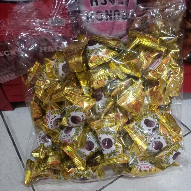

[oddsolshop] pekanbaru/Apollo Roka Biskuit Bola Cokelat 70 PCS Chocolate Wafer Choco Ball Coklat