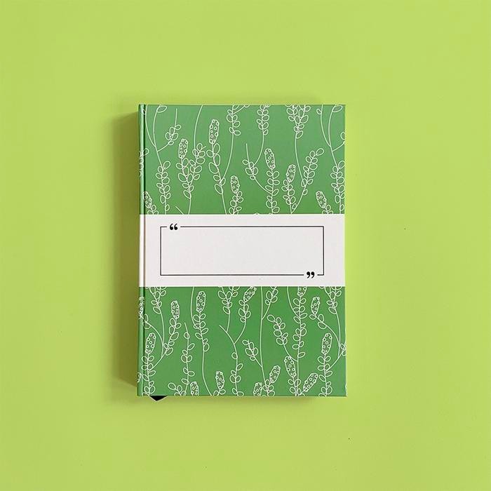 

AHHA Buku kosong cantik - Blank Space Green