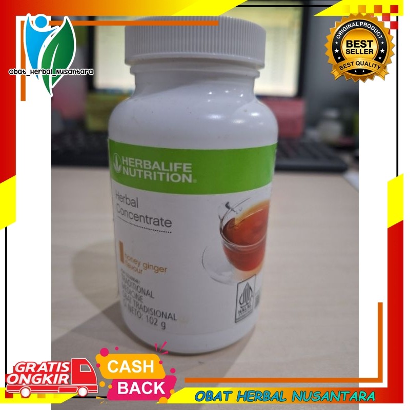 (PRELOVED) HERBALIFE HERBAL CONCENTRATE / THERMO HONEY GINGER Herbalife Teh Pengontrol Berat Badan ,