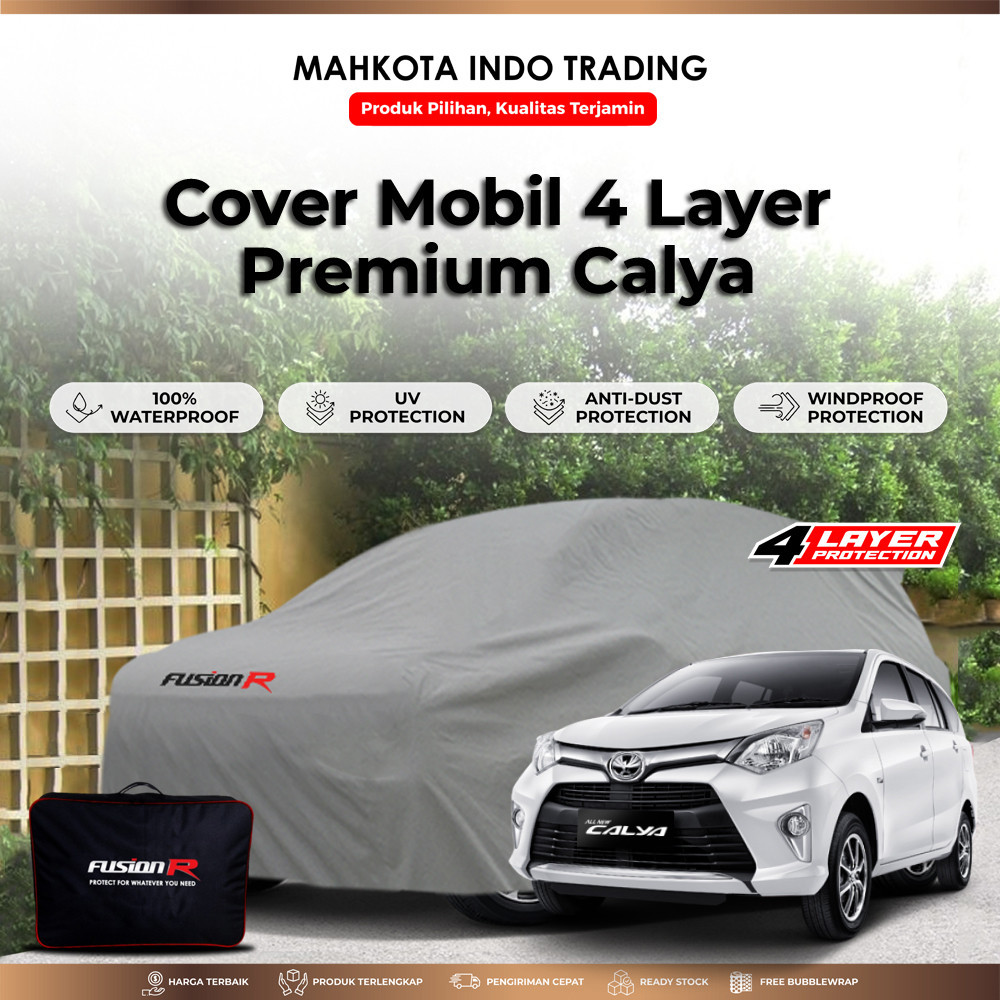 Cover Sarung Mobil CALYA SIGRA  Multi Waterproof UV Protection Not KRISBOW