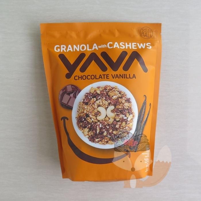 

YAVA Granola Sereal Sarapan Sehat dari Bali 400gr (All Varian) - Choco Vanilla