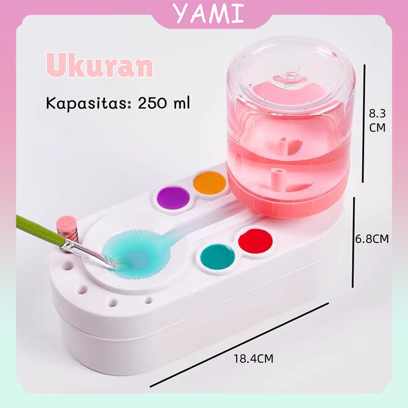 

[Ready]brush Rinser Paint Brush/brush Rinser Paint/brush Cleaner/dispenser Brush Rinser/alat Pembersih Kuas Lukis