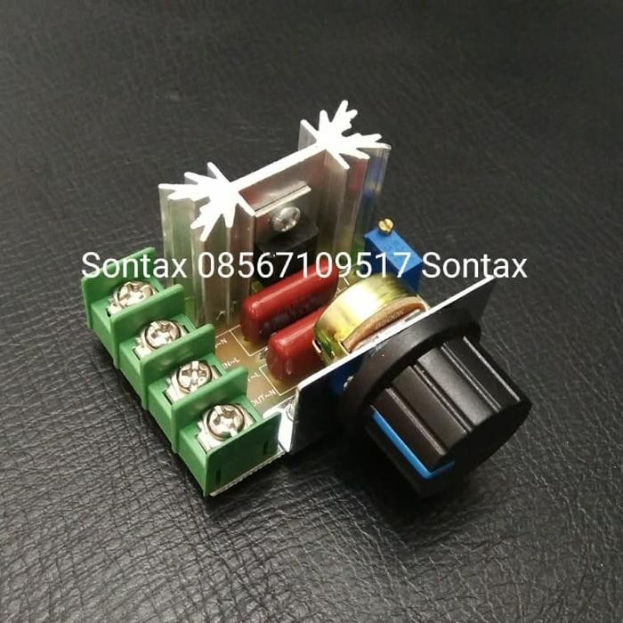 (BACA DESKRIPSI) dimer dimmer lampu kecepatan speed motor ac 220v ac220v 220 v 2000W