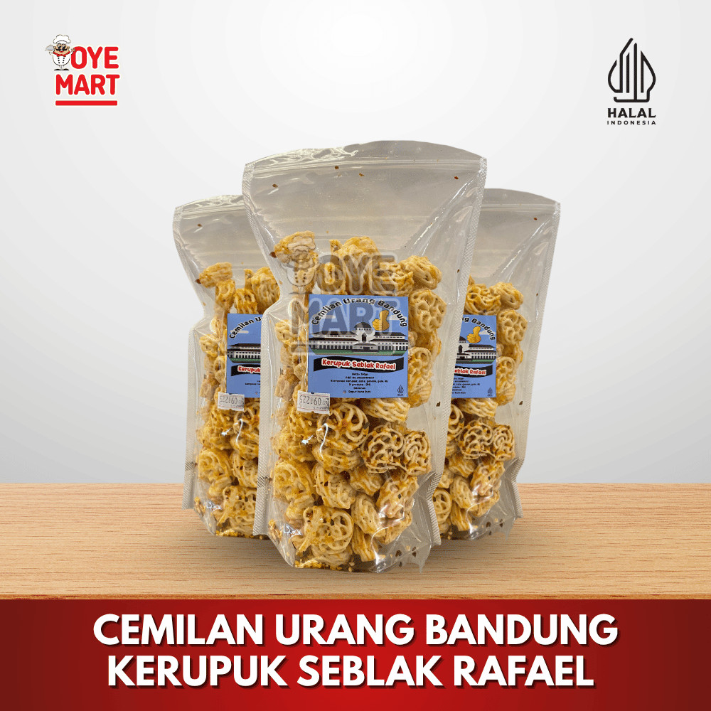 

CEMILAN URANG BANDUNG KERUPUK SEBLAK RAFAEL/KHAS BANDUNG