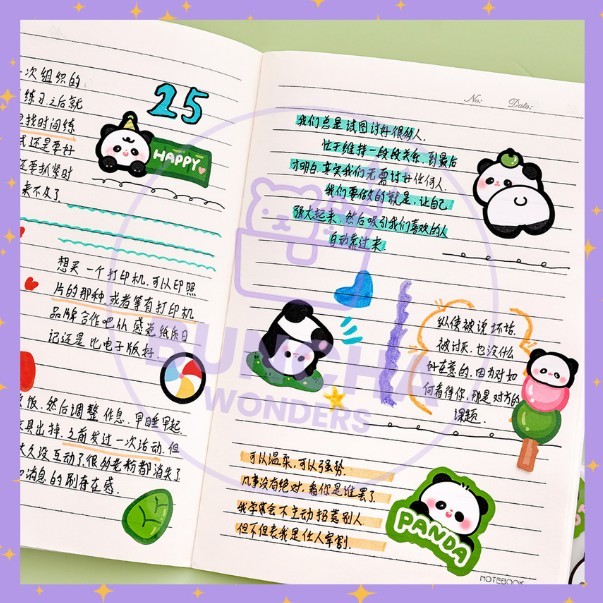 

BW Stiker Motif Kartun Korea Lucu Anti Air 1 /Dekorasi Handbook Scrapbook DIY/Stiker PET A-SK018