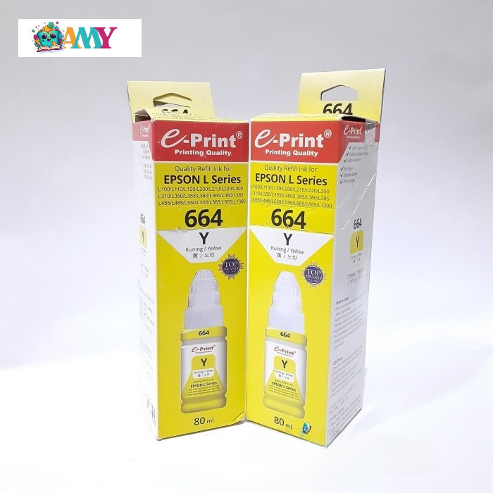 

E PRINT TINTA 664 KUNING AMY STASIONARY